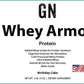 2lb Whey Armor Protein Birthday Cake