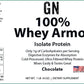 1lb 100% Whey Armor Isolate Protein Chocolate