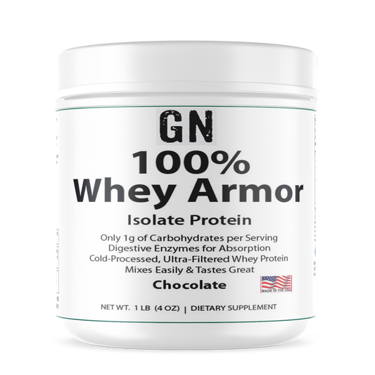 1lb 100% Whey Armor Isolate Protein Chocolate
