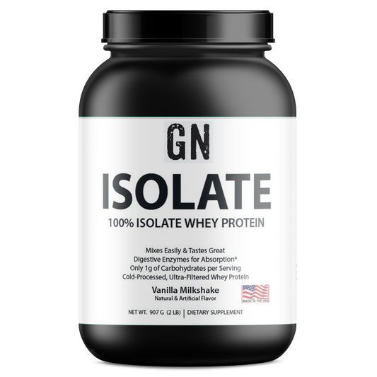 2lb 100% Whey Isolate Vanilla – 30 servings