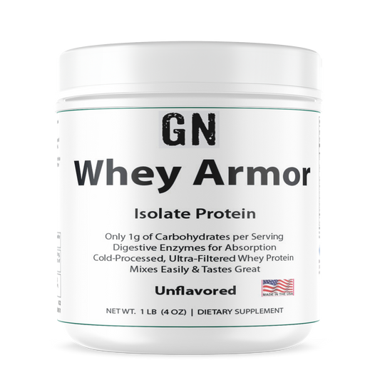 1lb Whey Armor Isolate Protein Unflavored