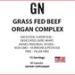 Grass Fed Beef Organ Complex – Ancestral Superfood – Desiccated Liver, Heart, Kidney, Pancreas, Spleen