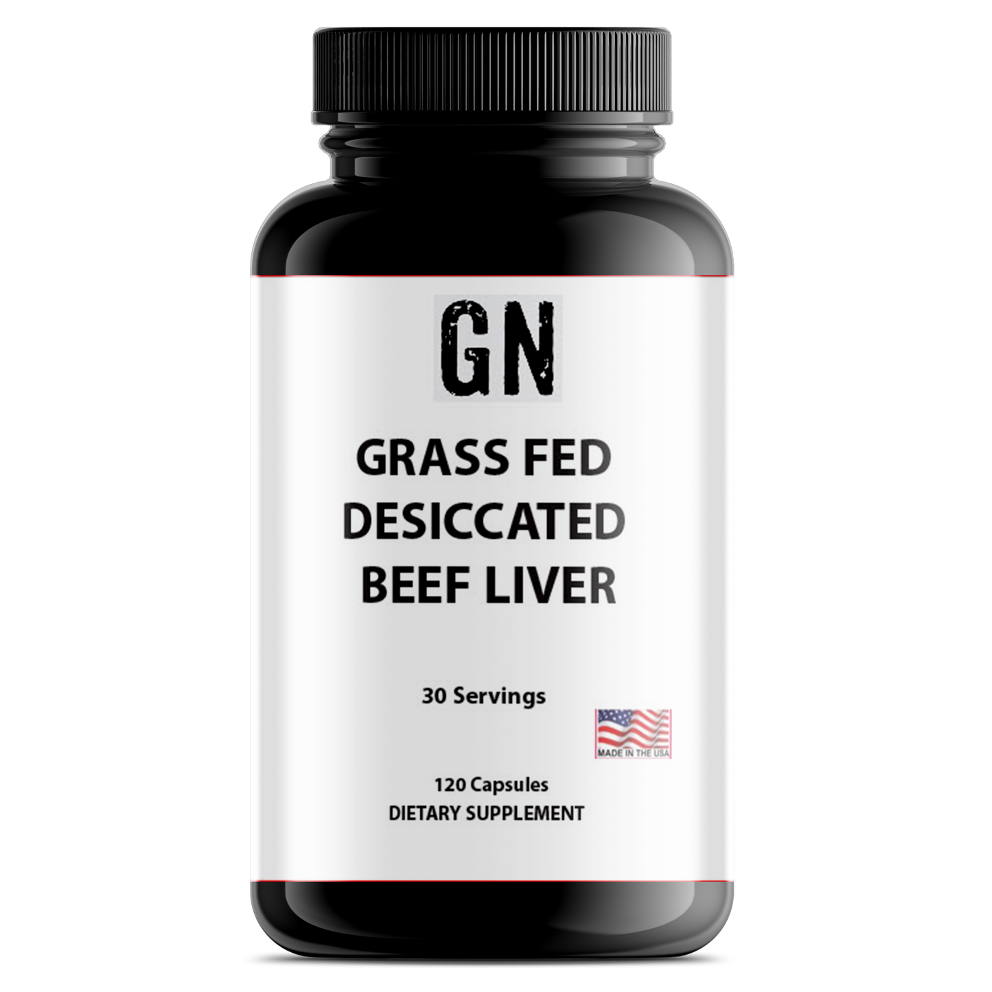 Grass Fed Desiccated Beef Liver Capsules – Pasture Raised