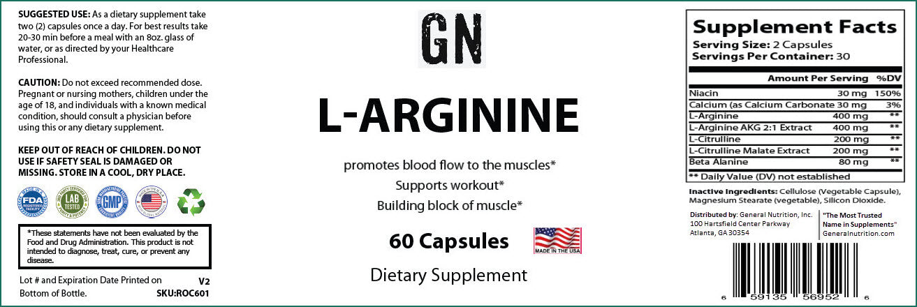 L-Arginine Capsules