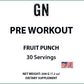 Pre-Workout (Fruit Punch)