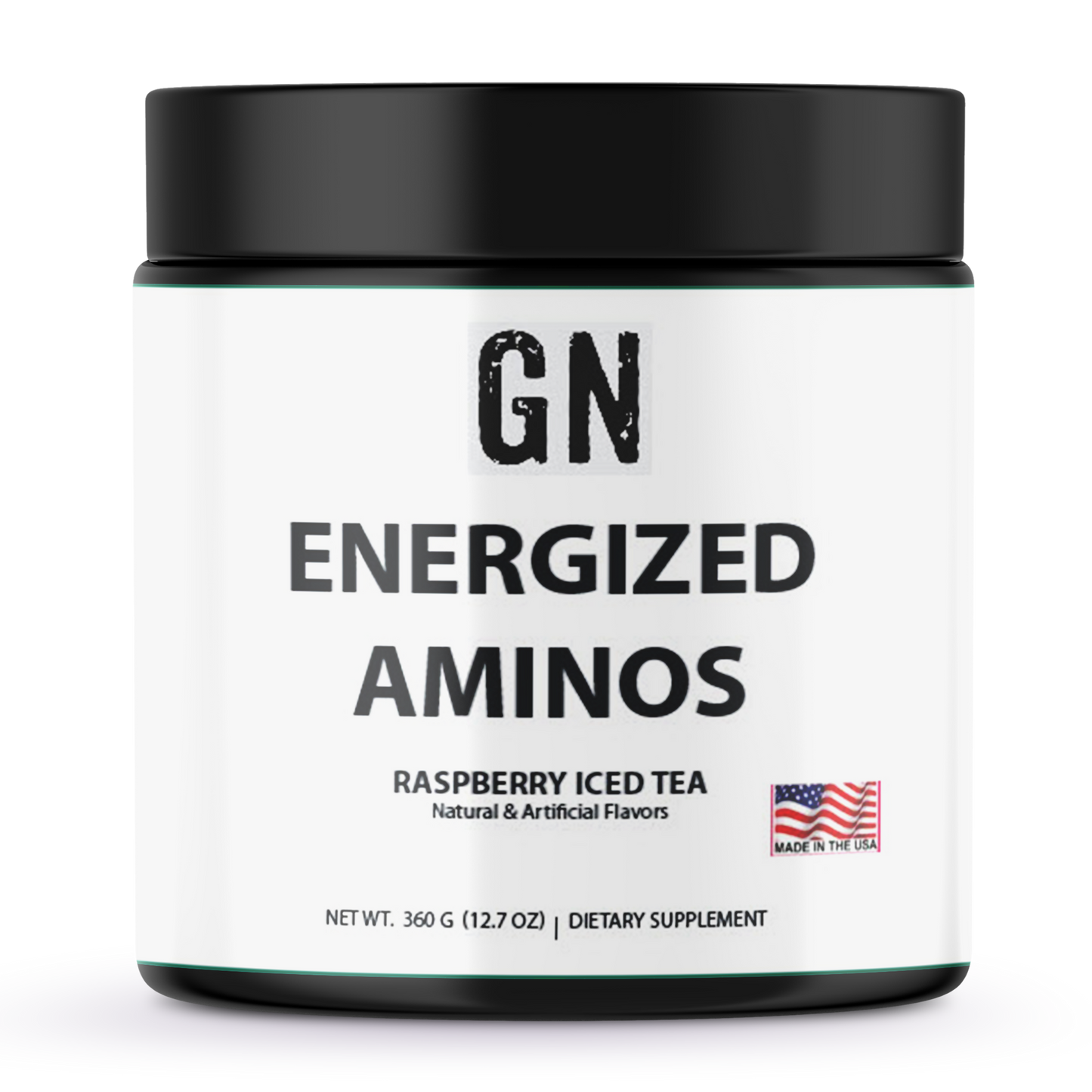 Energized Aminos Raspberry Iced Tea 360g – 40 serv