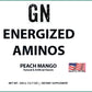 Energized Aminos Peach Mango 360g – 40 serv