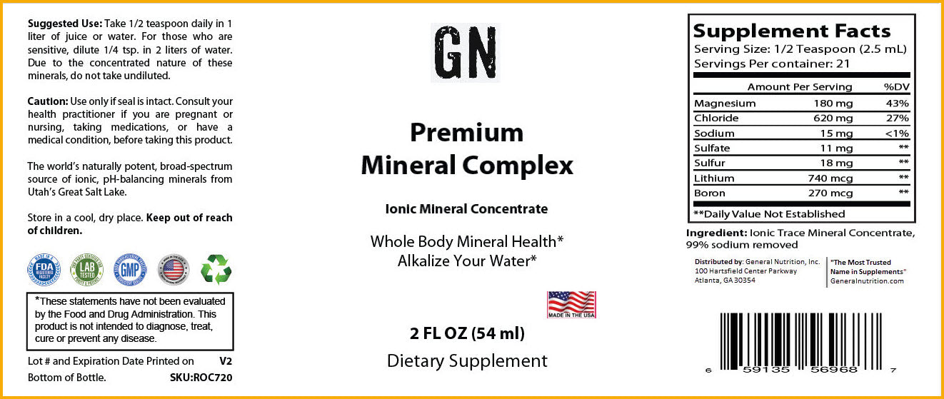 Premium Mineral Complex 2 fl oz