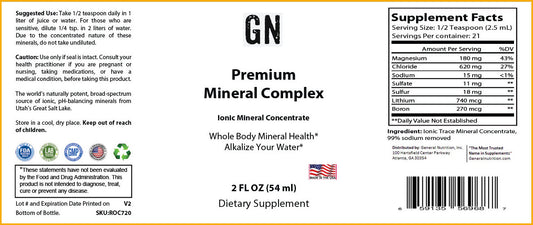 Premium Mineral Complex 2 fl oz