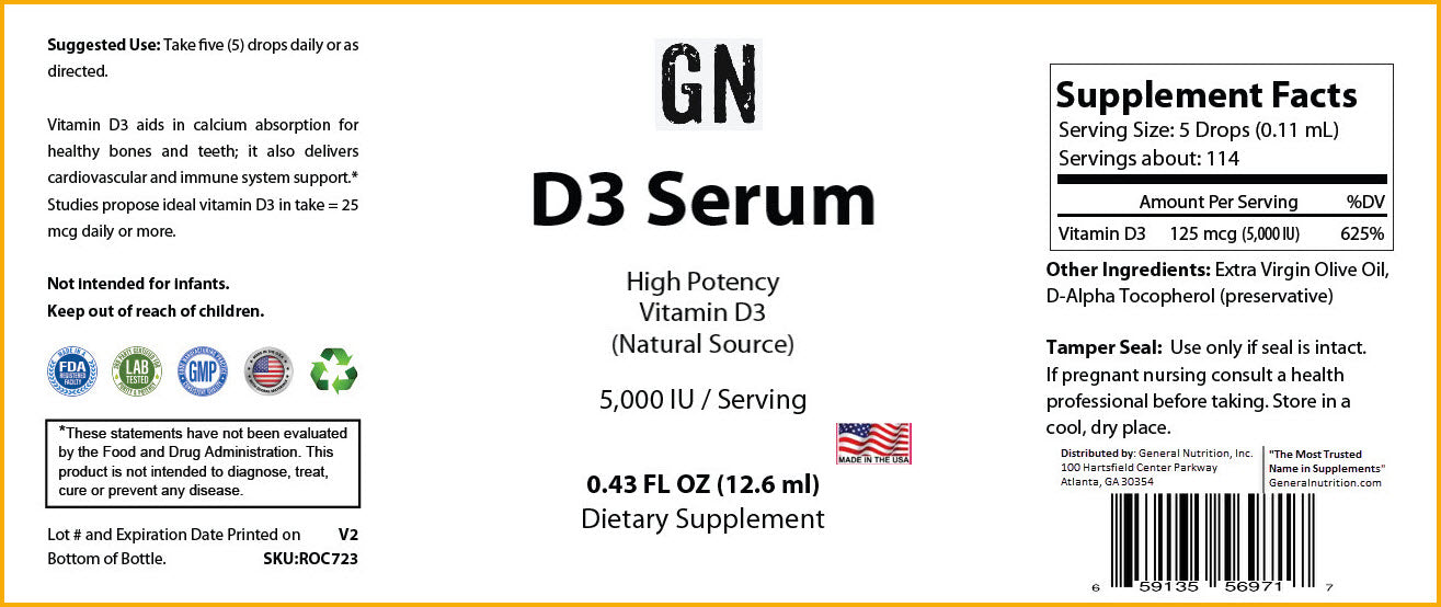 Liquid D3 Ultra 0.43 fl oz