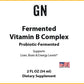 Fermented Vitamin B Complex 2 fl oz