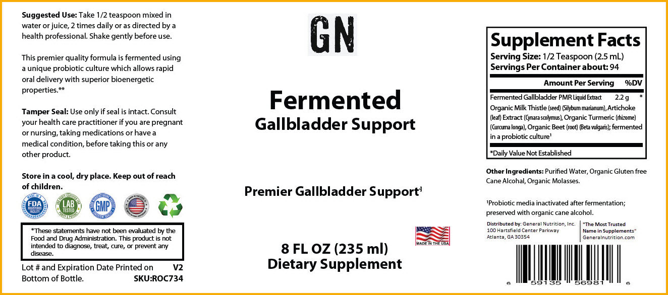 Fermented Gallbladder Support 8 fl oz
