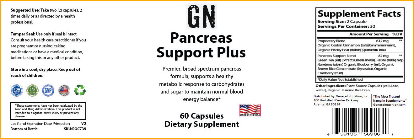 Pancreas Support Plus