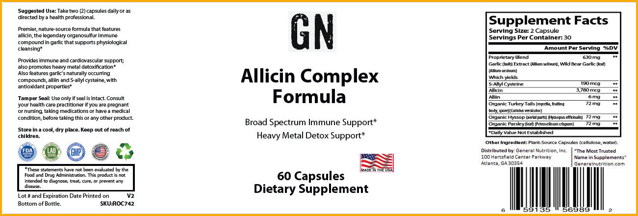 Allicin Complex Formula