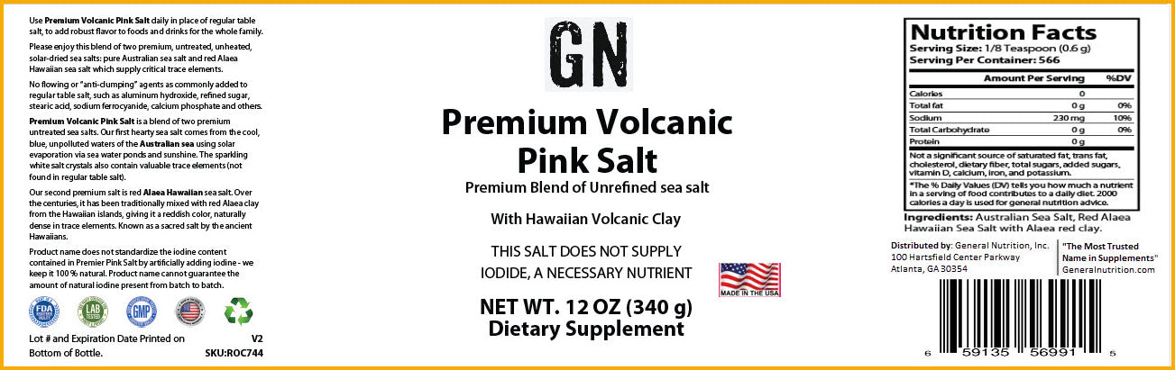 Premium Volcanic Pink Salt 12 oz