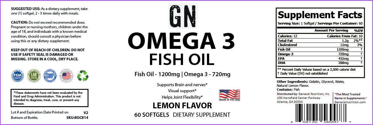 Omega 3 Fish Oil