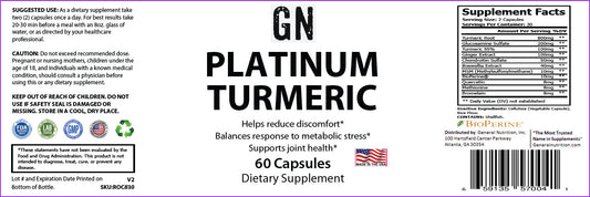 Platinum Turmeric Joint Support Plus