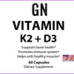 Vitamin K2 + D3