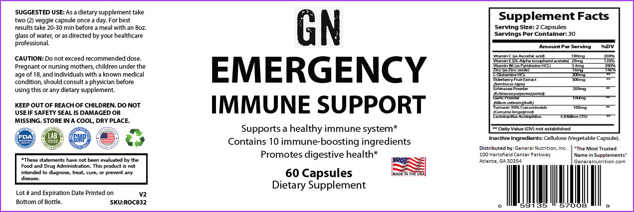 Elderberry Immune Support w/Vitamin C