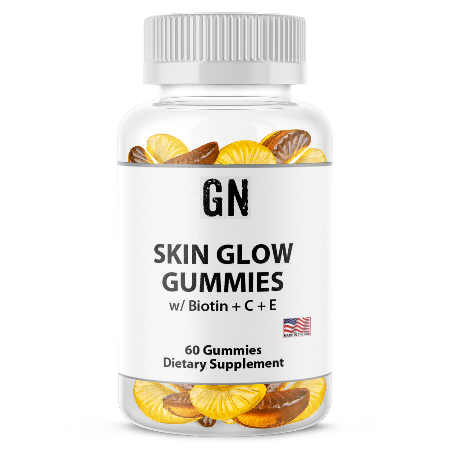 Skin Glow Gummies w/ Biotin + C + E