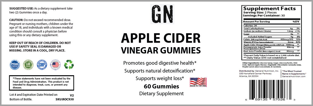 Apple Cider Vinegar Gummies