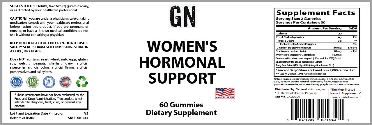 Premium Women's Hormonal Support Gummies