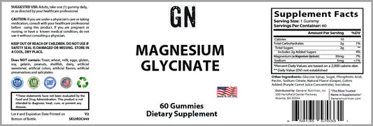Premium Magnesium Glycinate Gummies