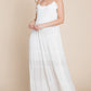 Tiered Tie Strap Cami Maxi Dress