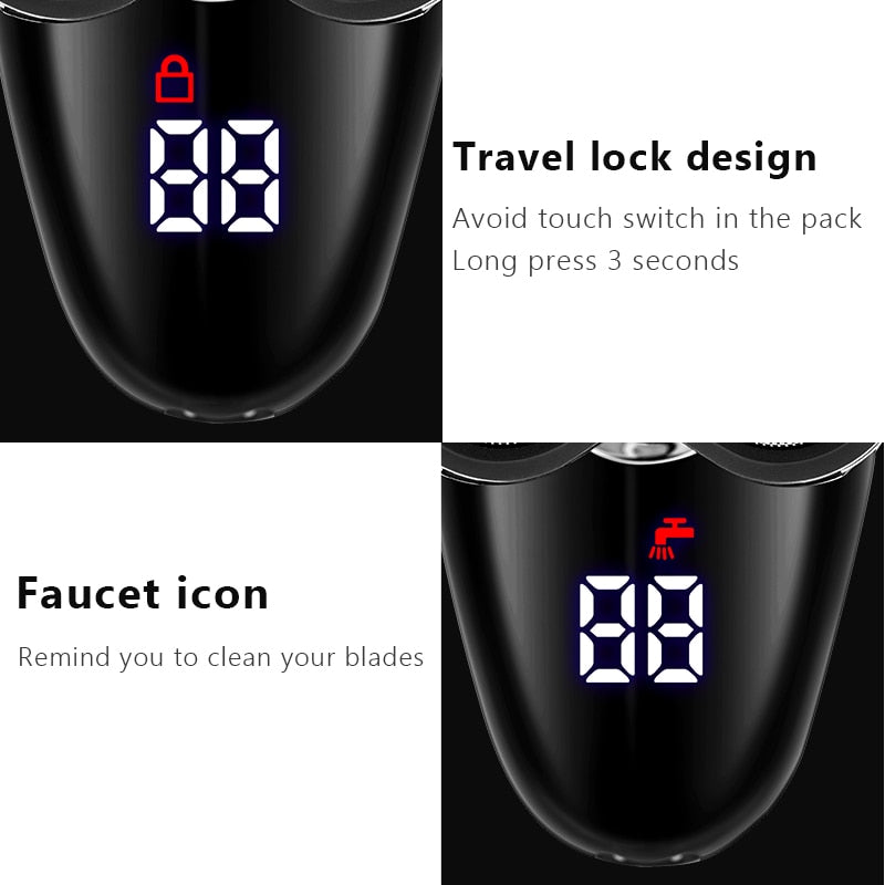 5In1 Facial&body Grooming Set Electric Shaver Hair Trimmer