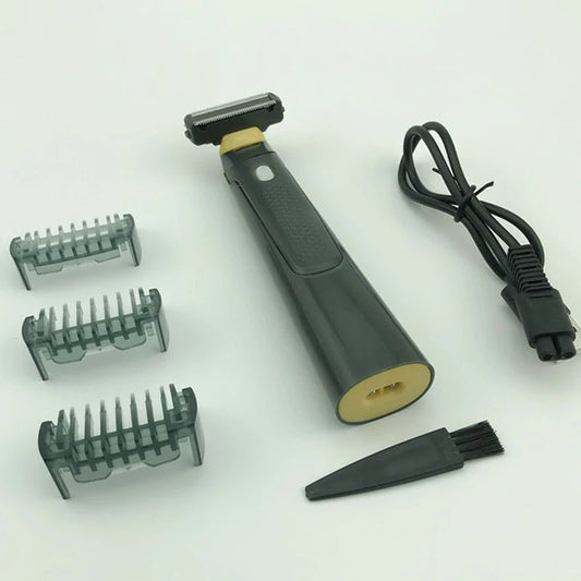 Men's Electric Groin Hair Trimmer Pubic Hair Trimmer Body Grooming