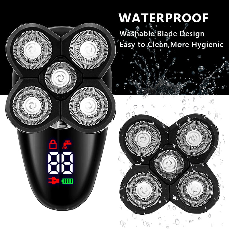 5In1 Facial&body Grooming Set Electric Shaver Hair Trimmer