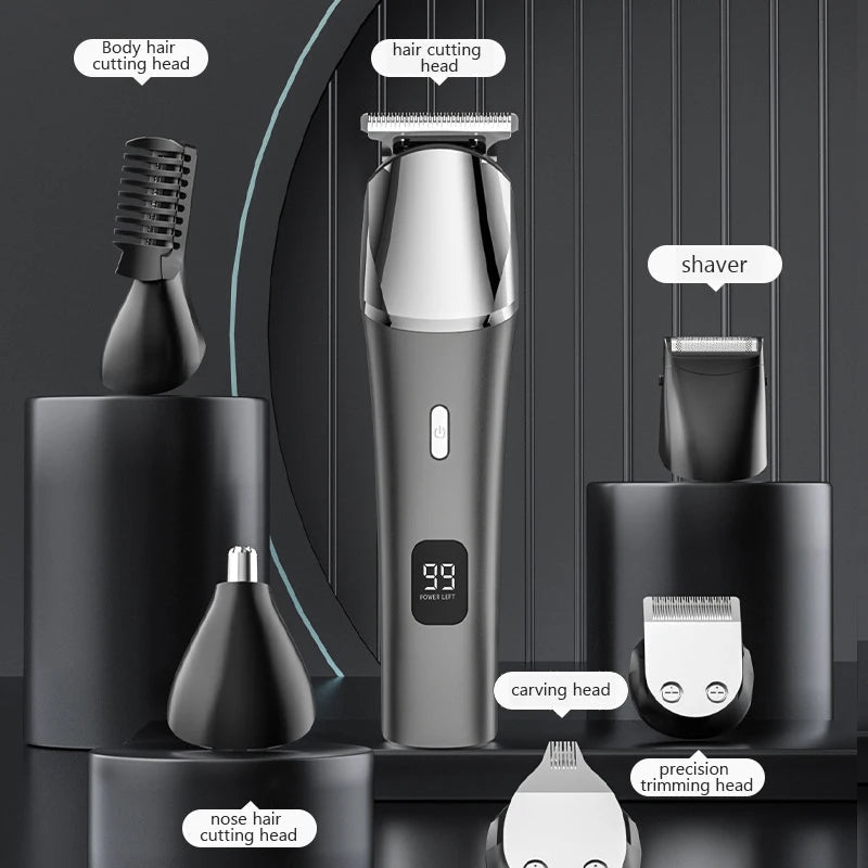 Beard Trimmer for Men Grooming Kit with Hair Clippers Electric Razor
