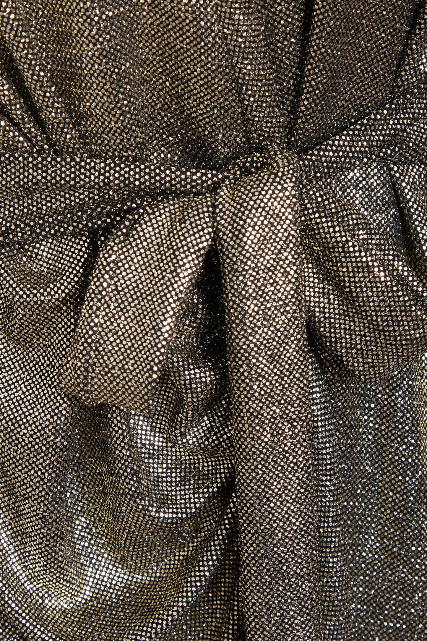 Long Sleeve Sequin Wrap Dress