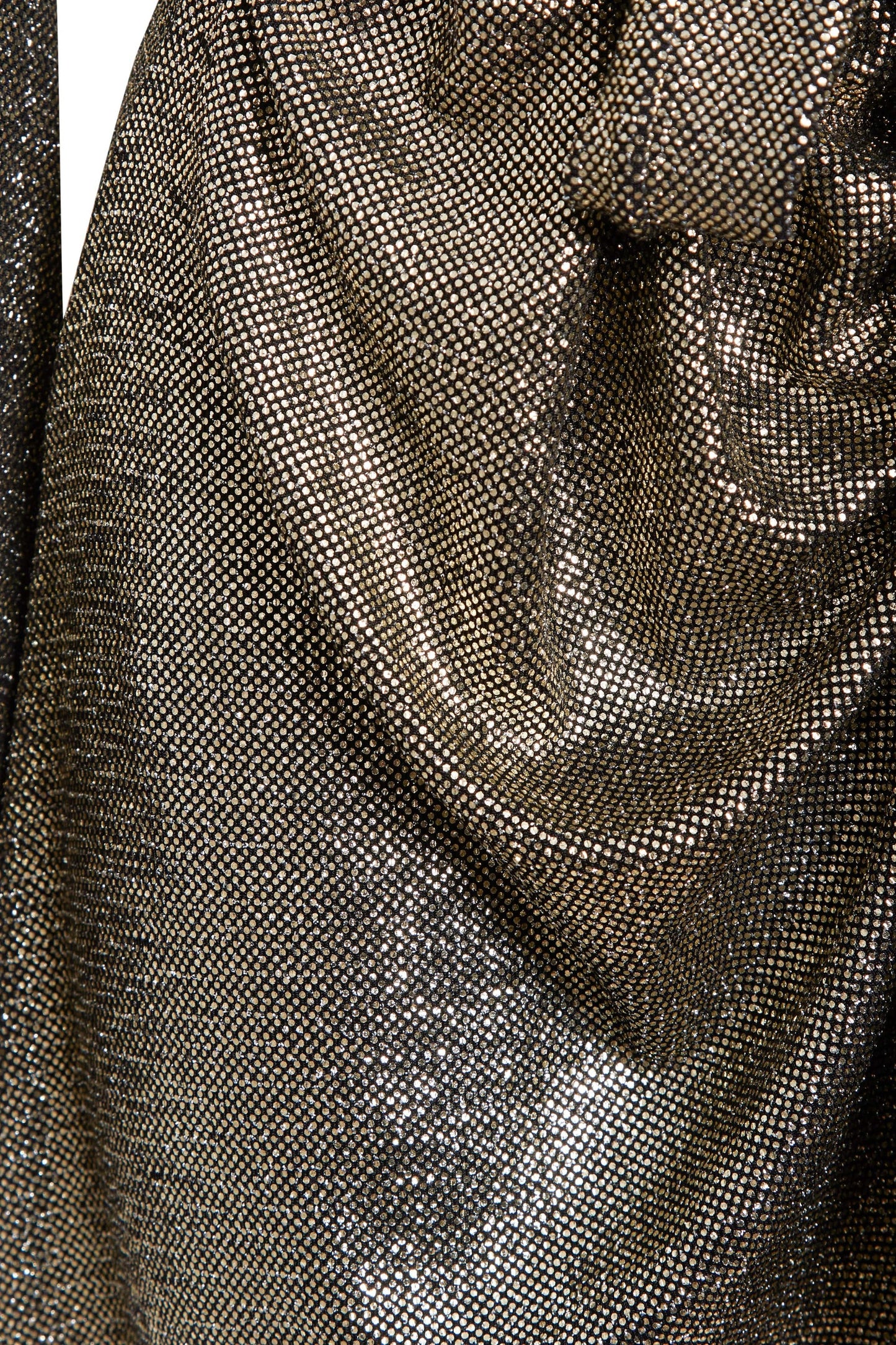 Long Sleeve Sequin Wrap Dress