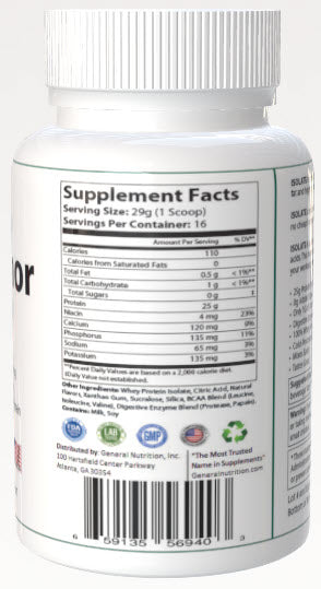 1lb Whey Armor Isolate Protein Berry