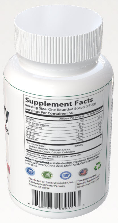 Recovery Carb + Electrolytes: Lemon Lime 1365g