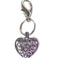 Filigree Heart Pet Charm