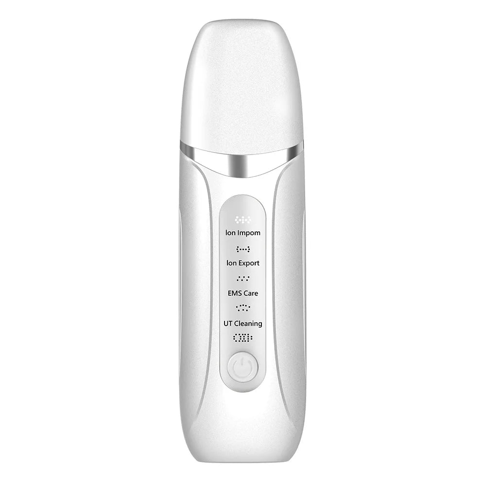 Micro Skin Cleansing Scrubber Ultrasonic Skin Perfecting Facial Red