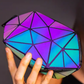 The Lumination Holographic Makeup Bag