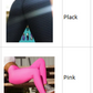 Set of 3 - Leggings Ruched Butt Shapewear Tights Yoga Pants