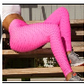 Set of 3 - Leggings Ruched Butt Shapewear Tights Yoga Pants