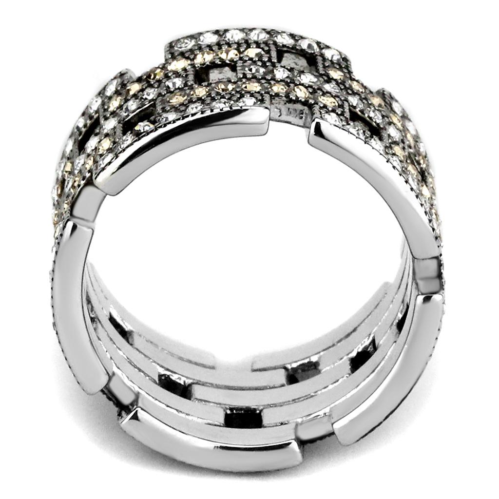 TK2987 - High polished (no plating) Stainless Steel Ring