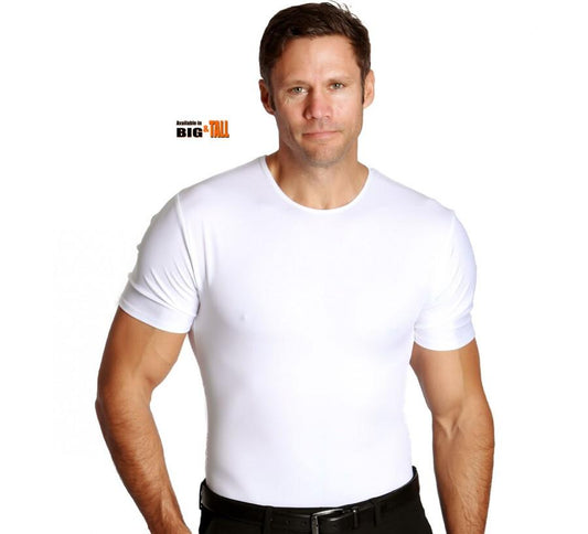 Insta Slim Big & Tall Compression Crew Neck Shirt TS0001BT
