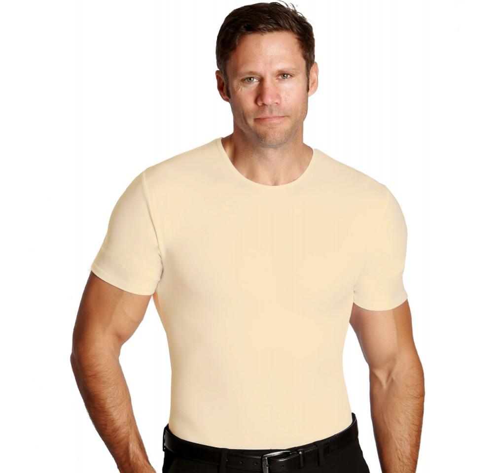 Insta Slim Big & Tall Compression Crew Neck Shirt TS0001BT