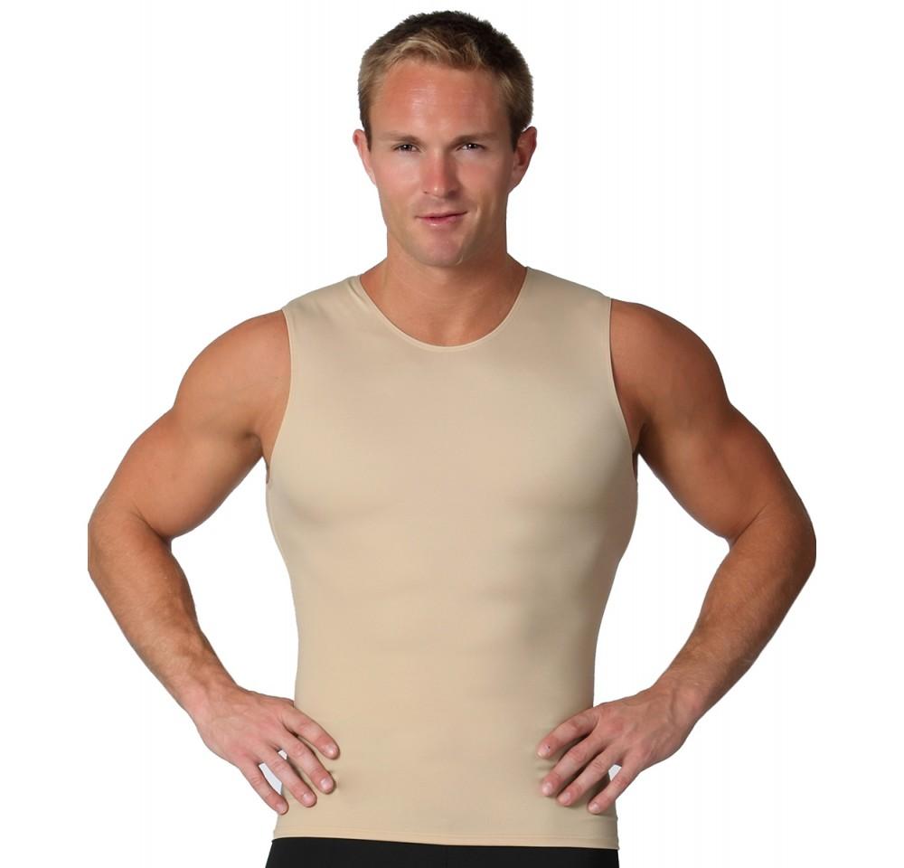 Insta Slim Compression Sleeveless Crew Neck Tank TS00N1