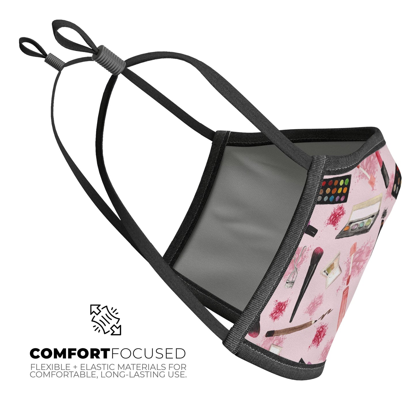 The Pink Out of the MakeUp Bag Pattern - Made in USA Mouth Cover