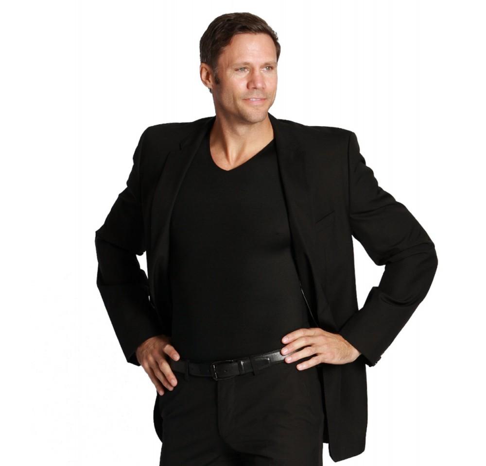 Insta Slim Compression V-Neck Shirt VS0001