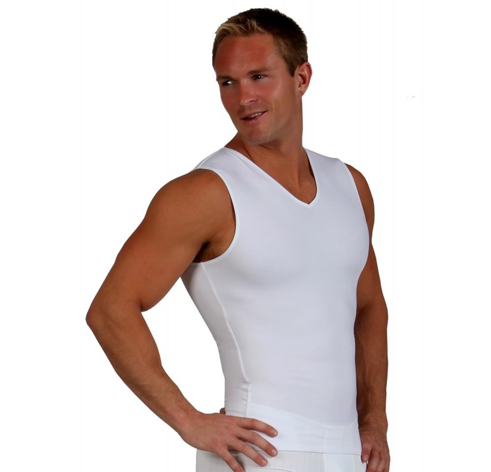 Insta Slim Compression Sleeveless V-Neck Tank VS00N1