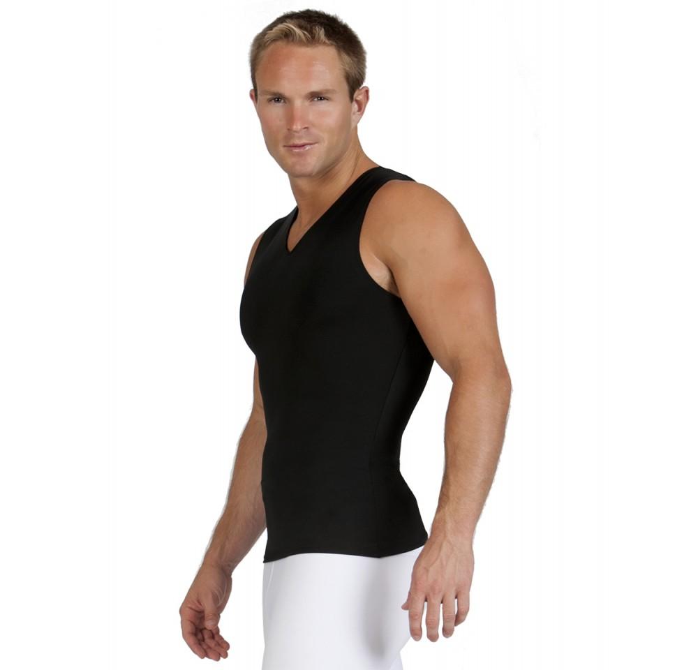 Insta Slim Compression Sleeveless V-Neck Tank VS00N1