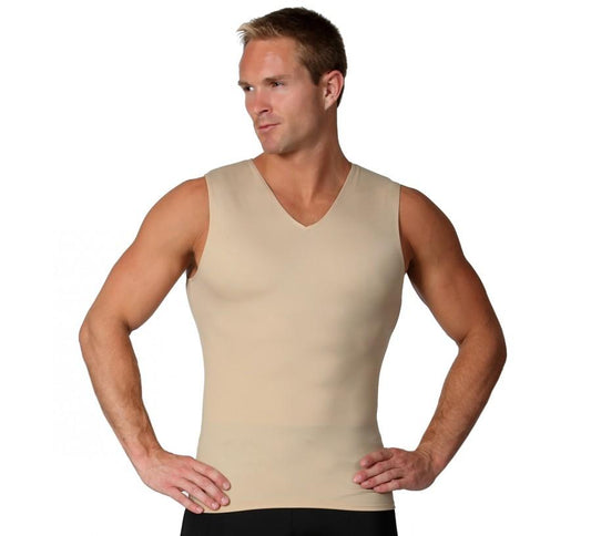 Insta Slim Compression Sleeveless V-Neck Tank VS00N1